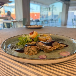 Filleto con salsa al fichi